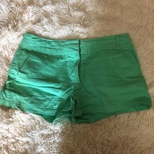 Green shorts